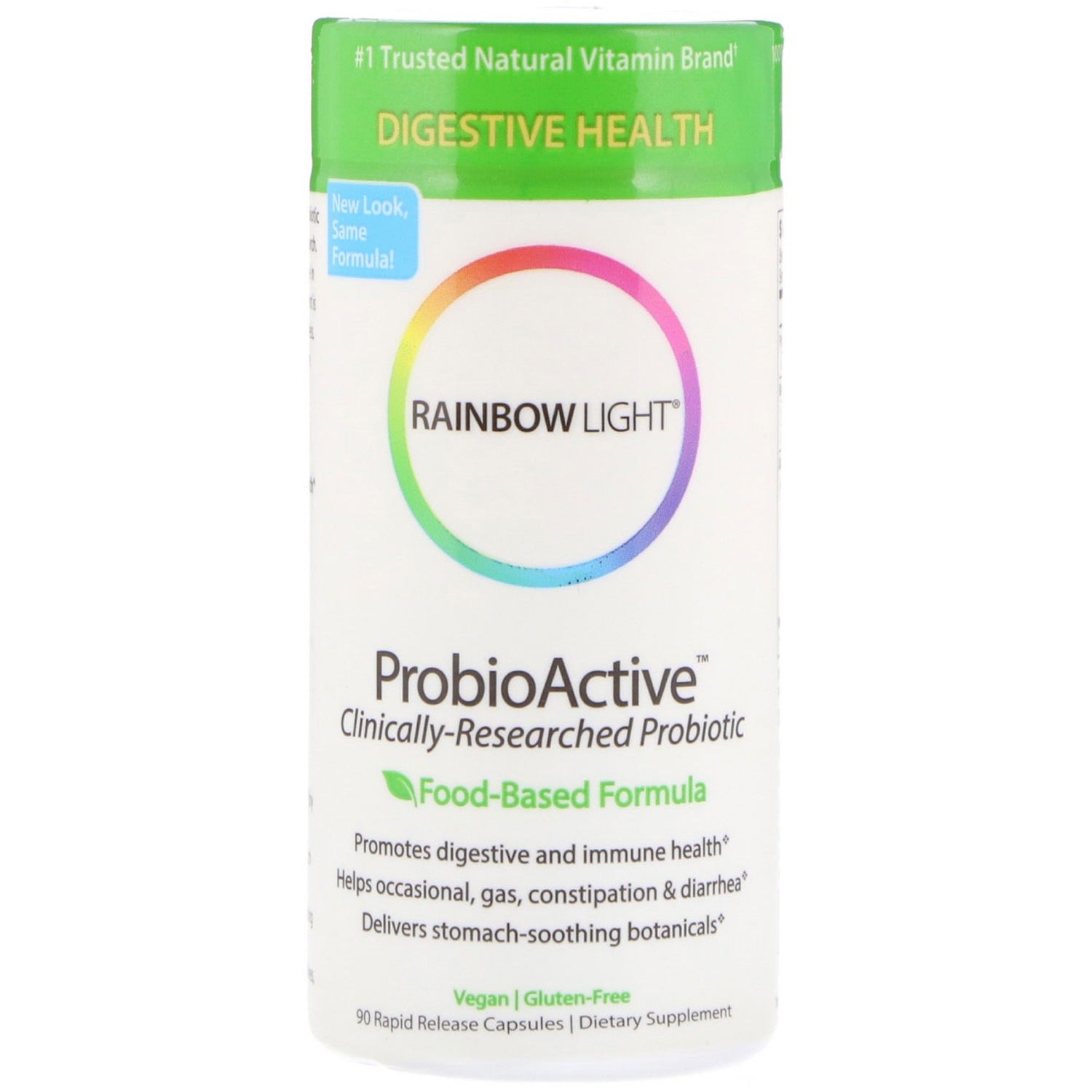 Rainbow Light, Probio 1b Defense Vegan Guard Formula, 90 Capsules UPC 021888351428 | HiLife Vitamins